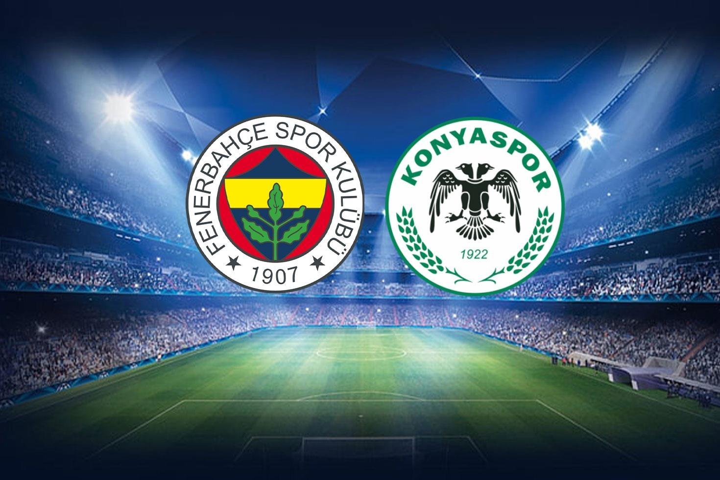 Fenerbahçe-Konyaspor maçının 11’leri belli oldu: Yıldız isim geri döndü