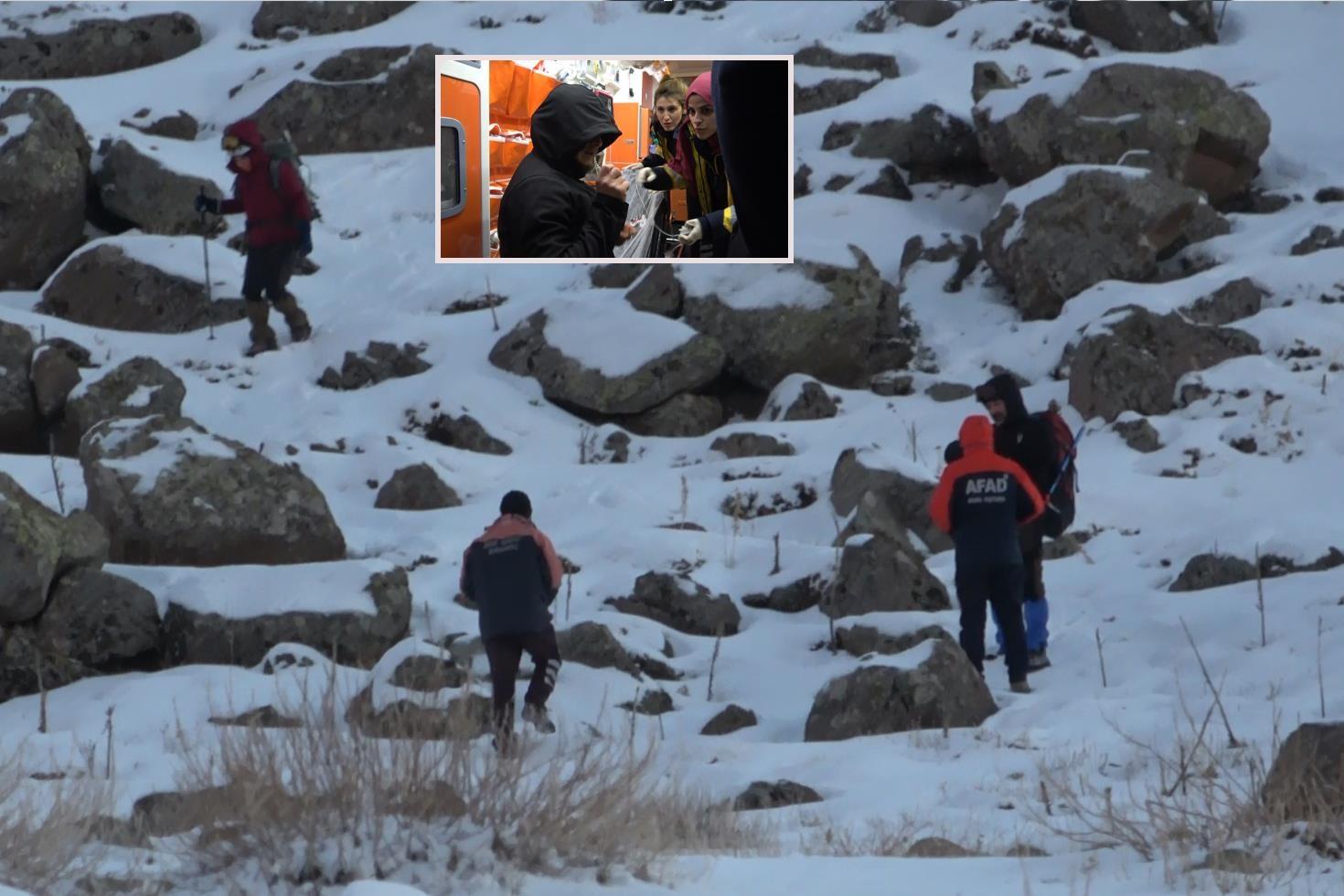 Hasandağı’nda mahsur kalan öğrenciler donma tehlikesi geçirdi, 50 kişilik ekip kurtardı