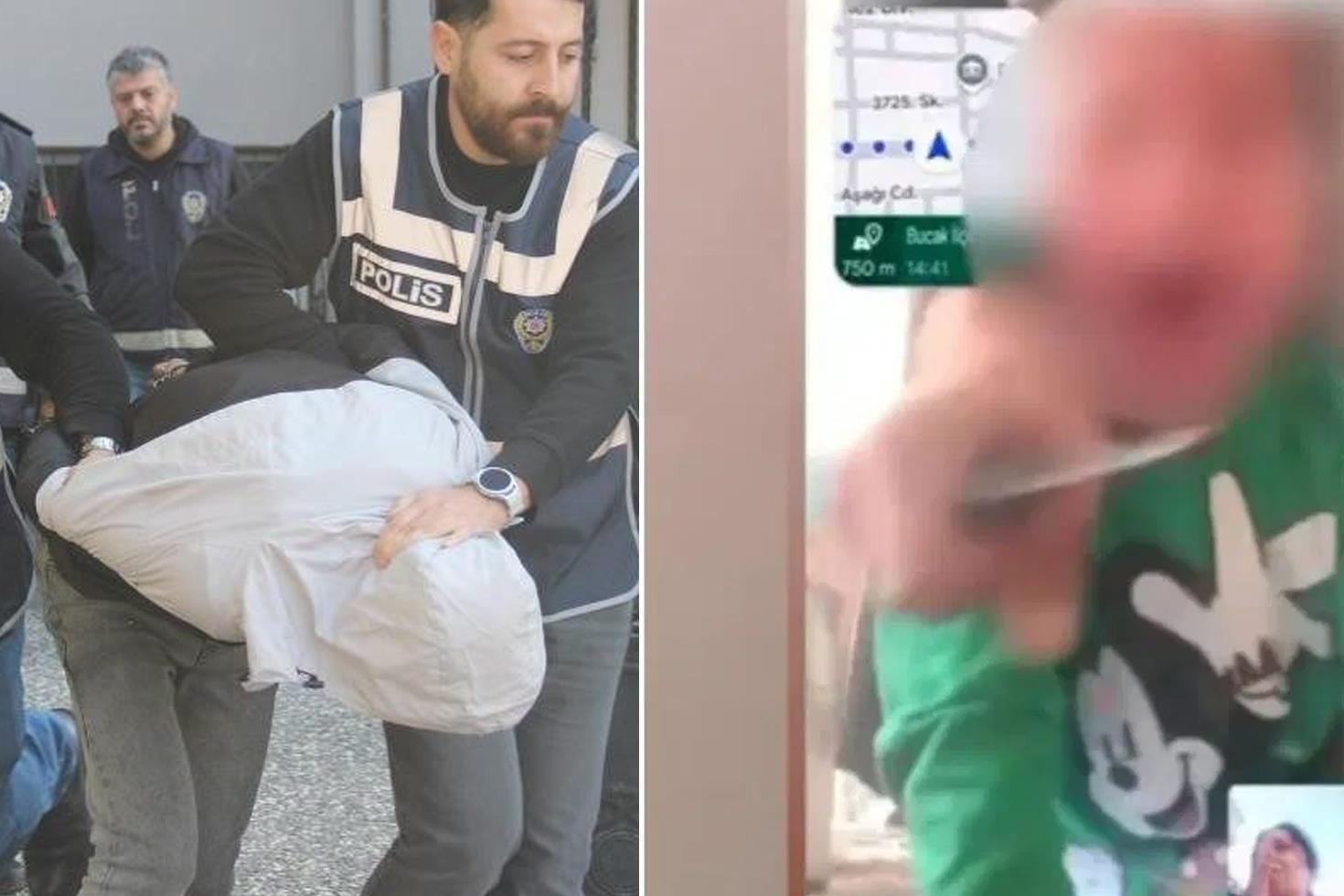 Çocuğunun boğazına bıçak dayayan baba için karar verildi