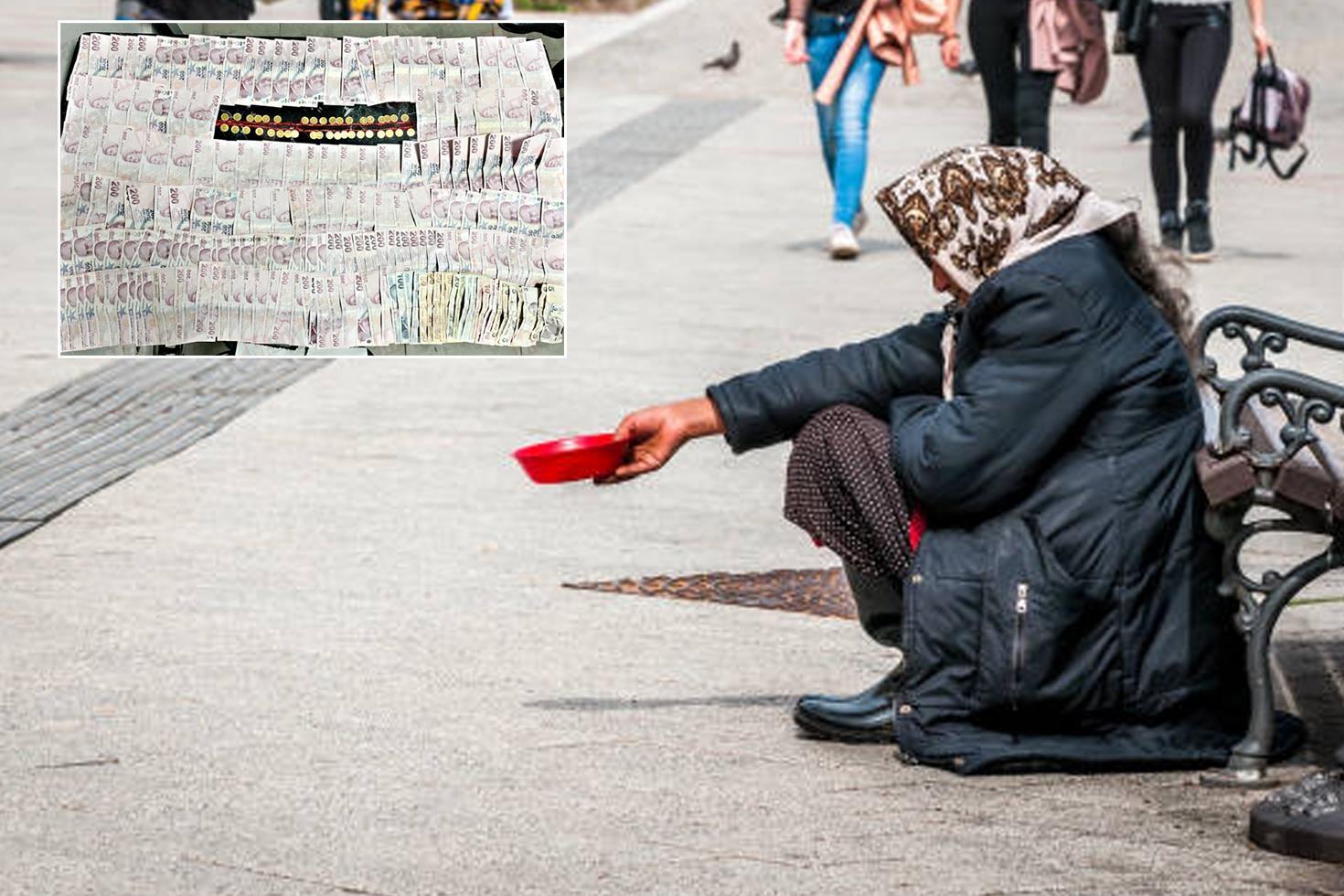 Dilencinin üzerinde çil çil altın çıktı Miktarı küçük bir servet