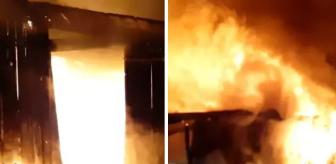 Kümesi alev alev yanan adamın dedikleri şaşırttı