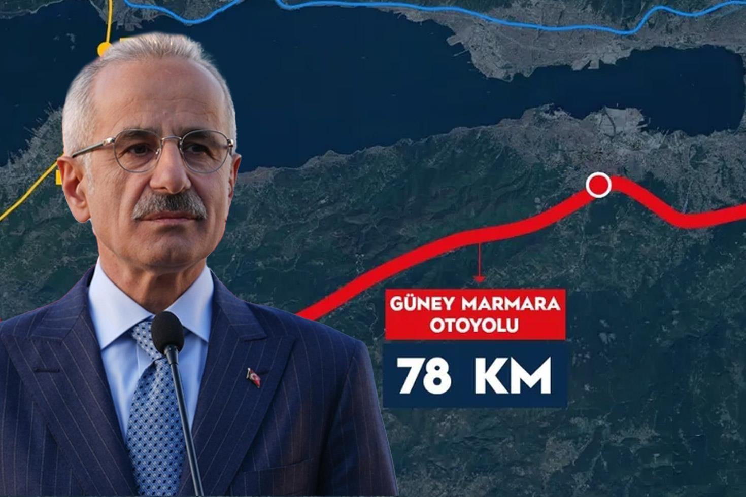 Güney Marmara Otoyolu geliyor İşte 78 kilometrelik projenin güzergahı