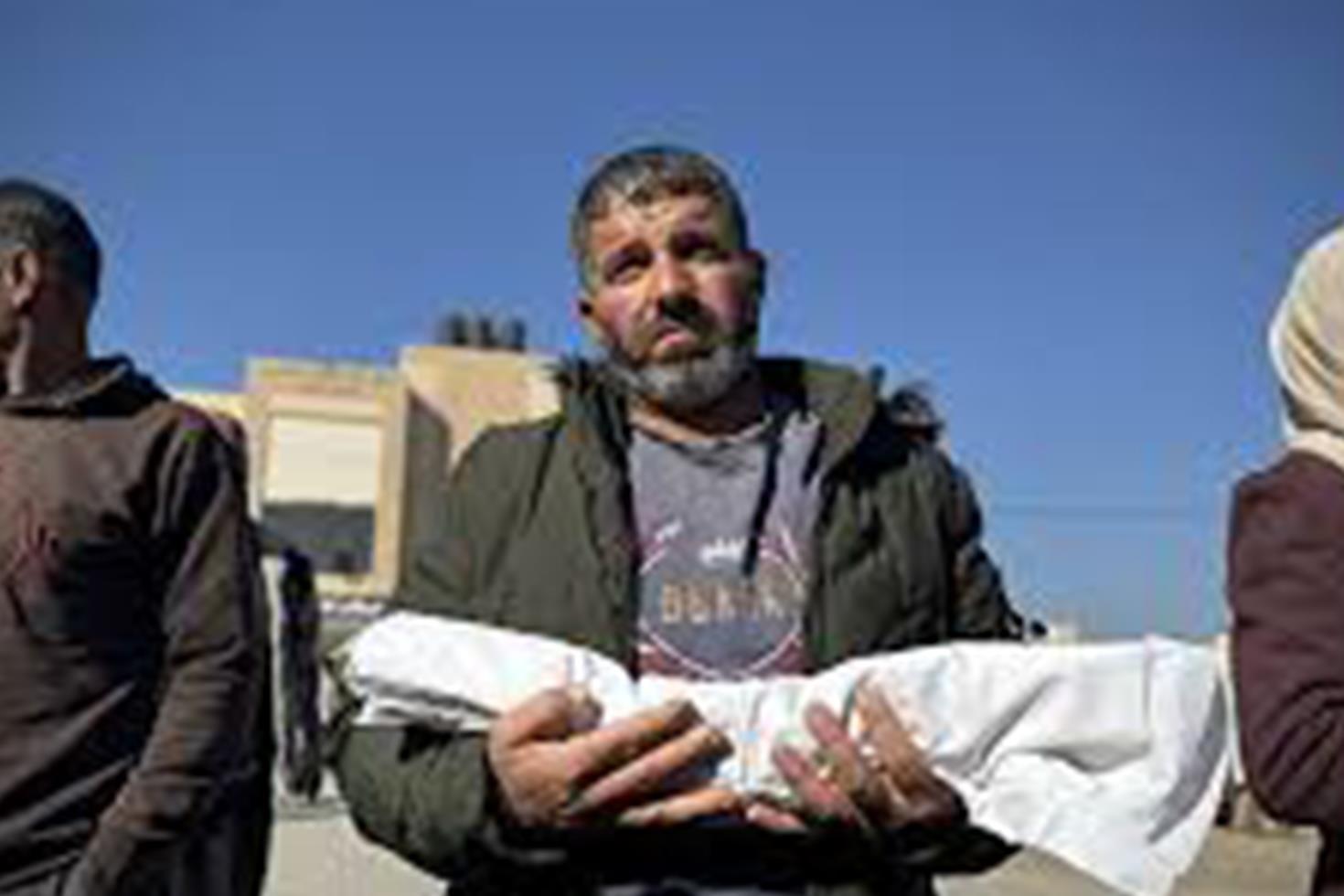 Gazze’de şiddetli soğuk nedeniyle bir aylık bebek hayatını kaybetti