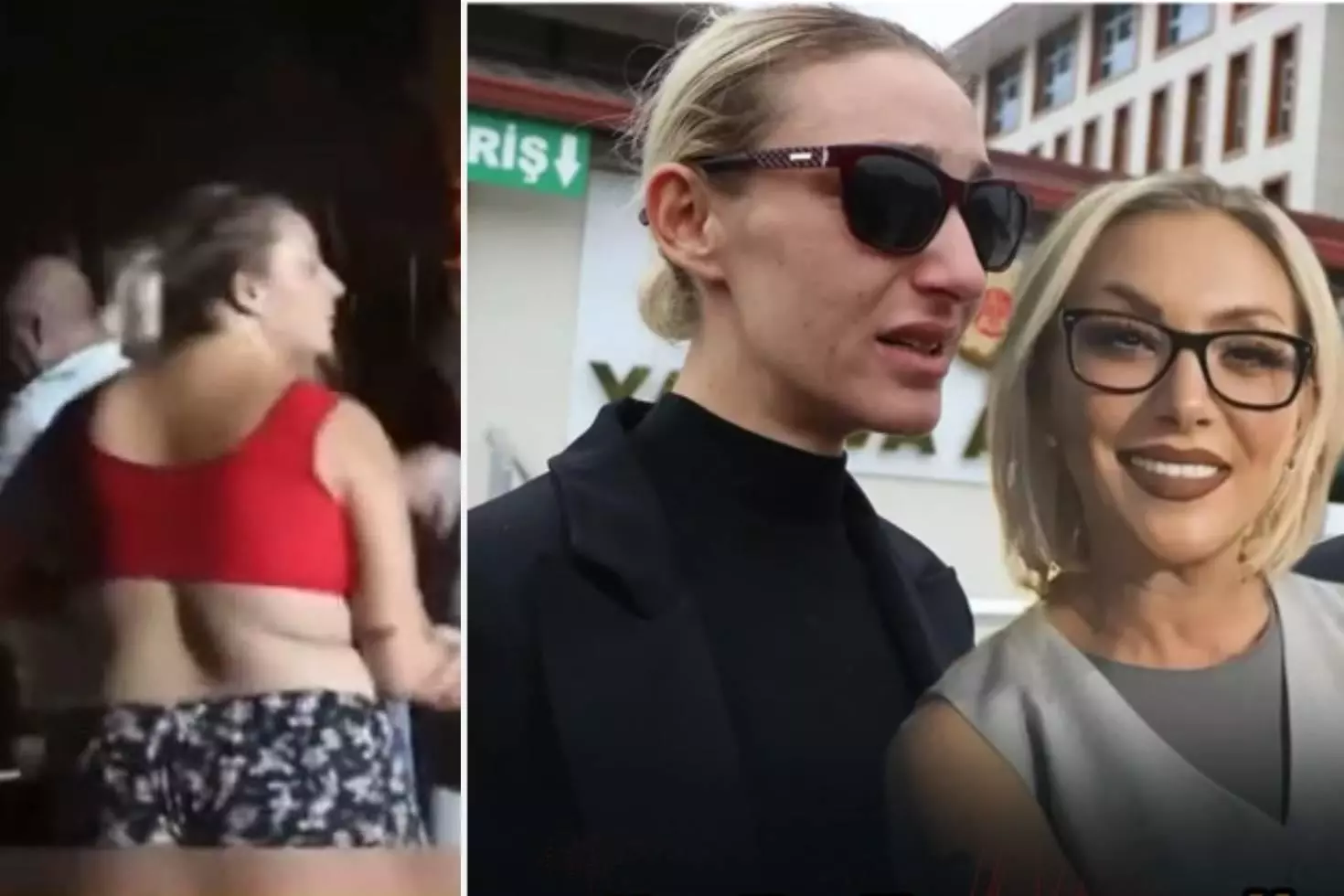 Arbede yaşamışlar Güllü ve kızının kavga görüntüleri şaşkınlık yarattı