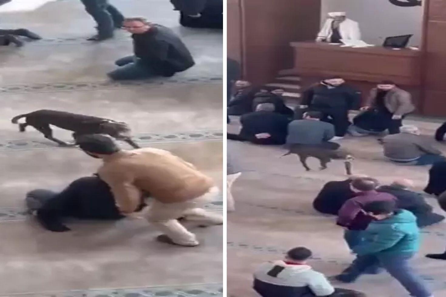 Cami cemaatine korku dolu anlar yaşatan olay için harekete geçildi