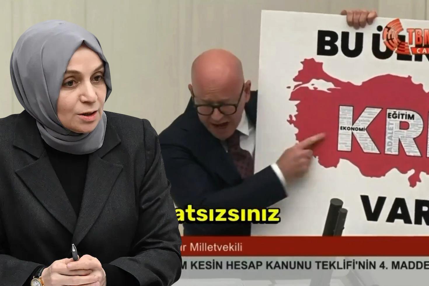 TBMM’de “kriz“ tartışması Döviz kürsüye sığmayınca dananın kuyruğu koptu