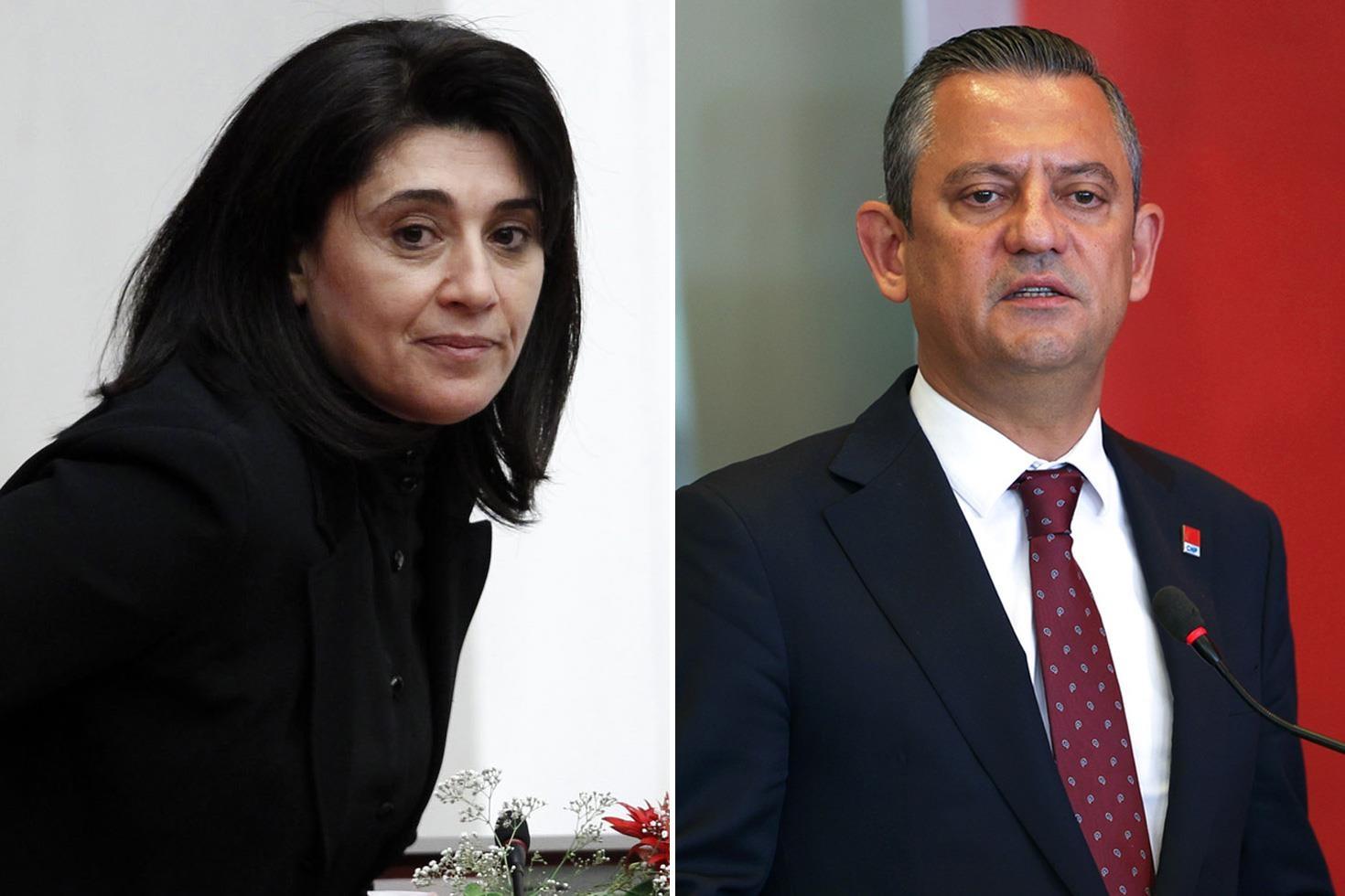 CHP-DEM Parti görüşmesi sonrası Özgür Özel’den Leyla Zana açıklaması