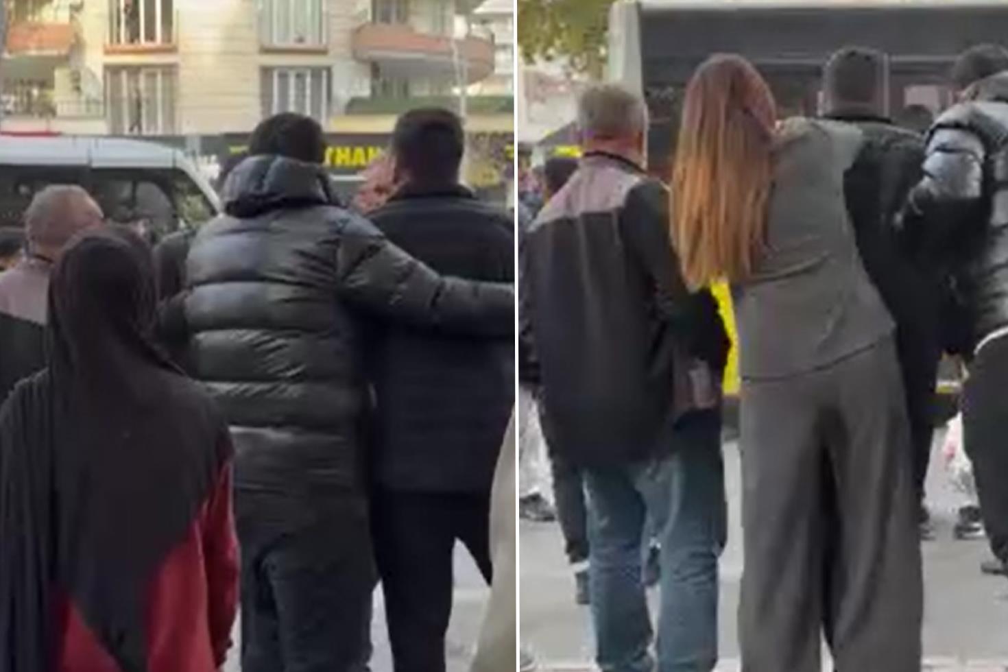 Diyarbakır’da otomobil yayaya çarptı, sürücüler birbirlerinin üstüne yürüdü