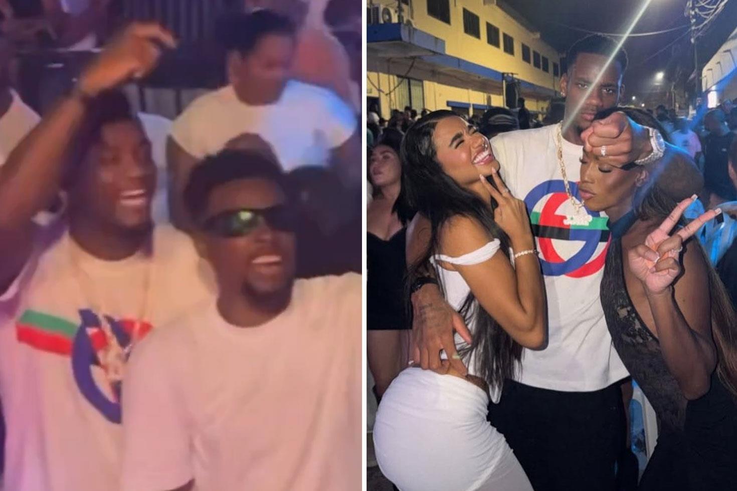 Jhon Duran Noel kutlamalarında