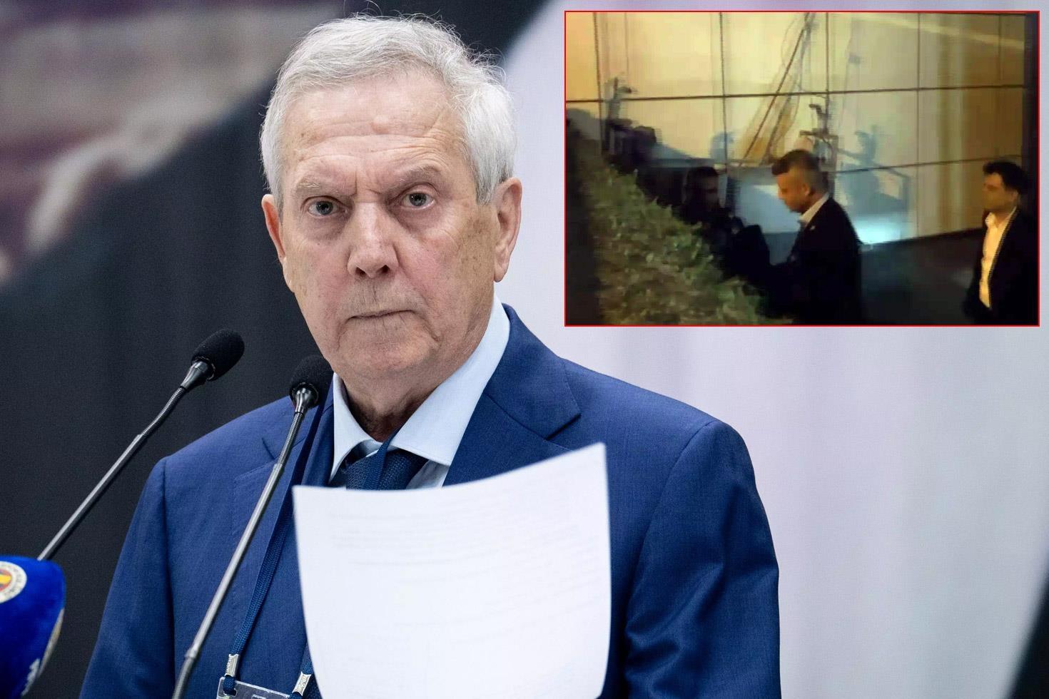 Ortalık yangın yeriyken Aziz Yıldırım bakın nerede ortaya çıktı