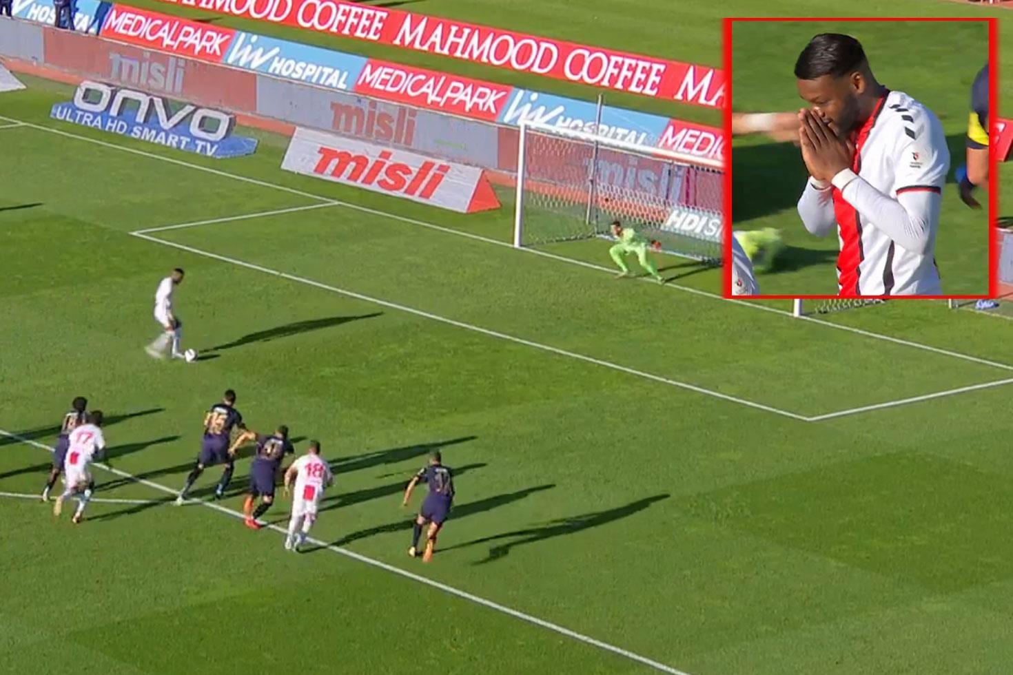 Bahis dosyasına giren Süper Lig maçı 8 dakikada 2 penaltı kaçıran futbolcunun tavırlarına bakın