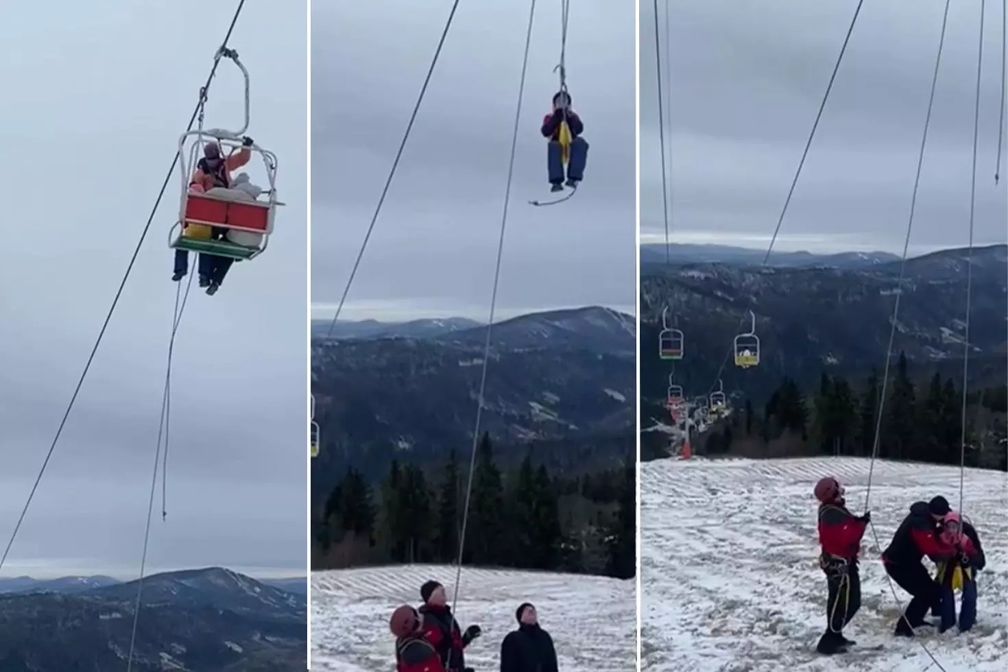 Ukrayna’da telesiyejde mahsur kalan 78 kişi kurtarıldı