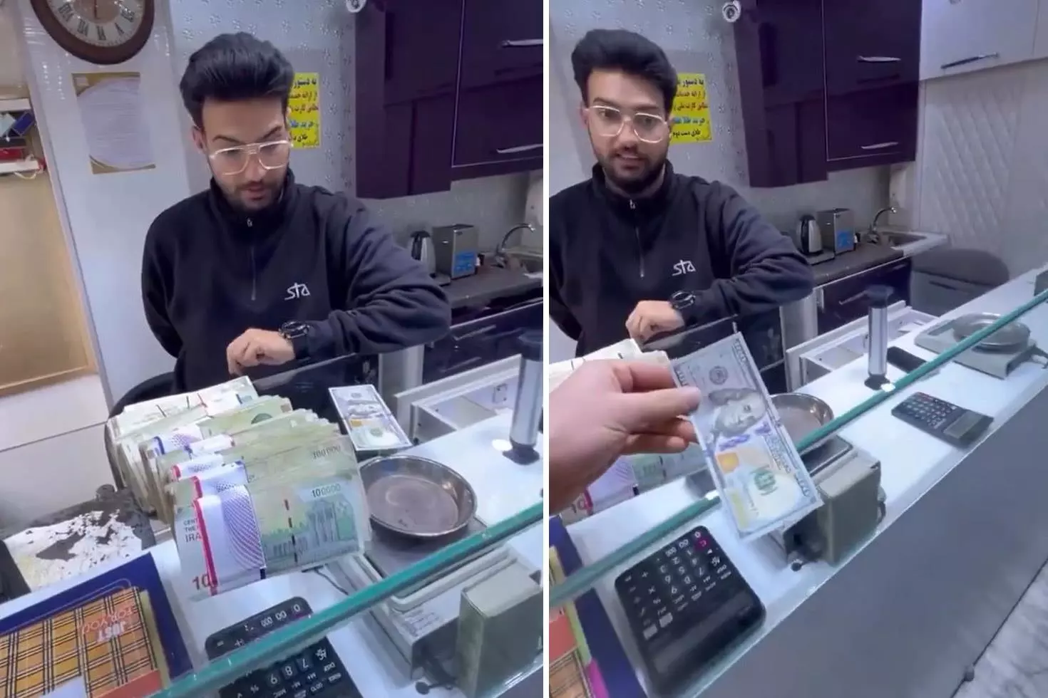 Komşuda ekonomik tablo vahim: 100 dolar almak için dövizciye gitti ama...