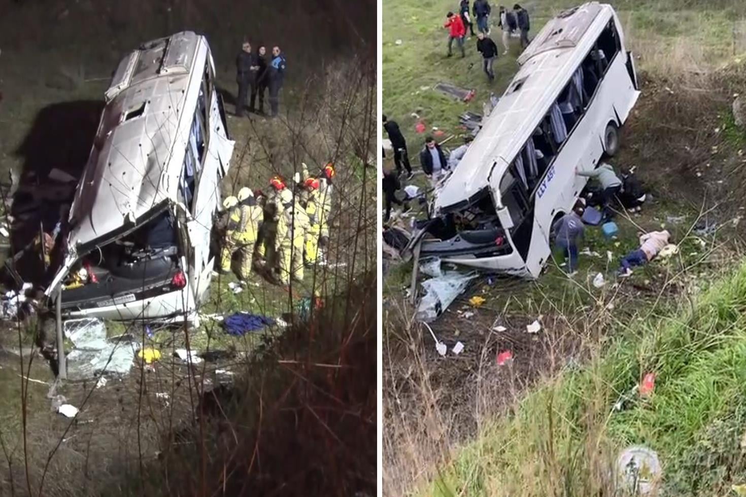 5 kişinin öldüğü kazadan kurtulan yaralı: Şoför, “Koltuklara tutunun“ diye bağırıyordu