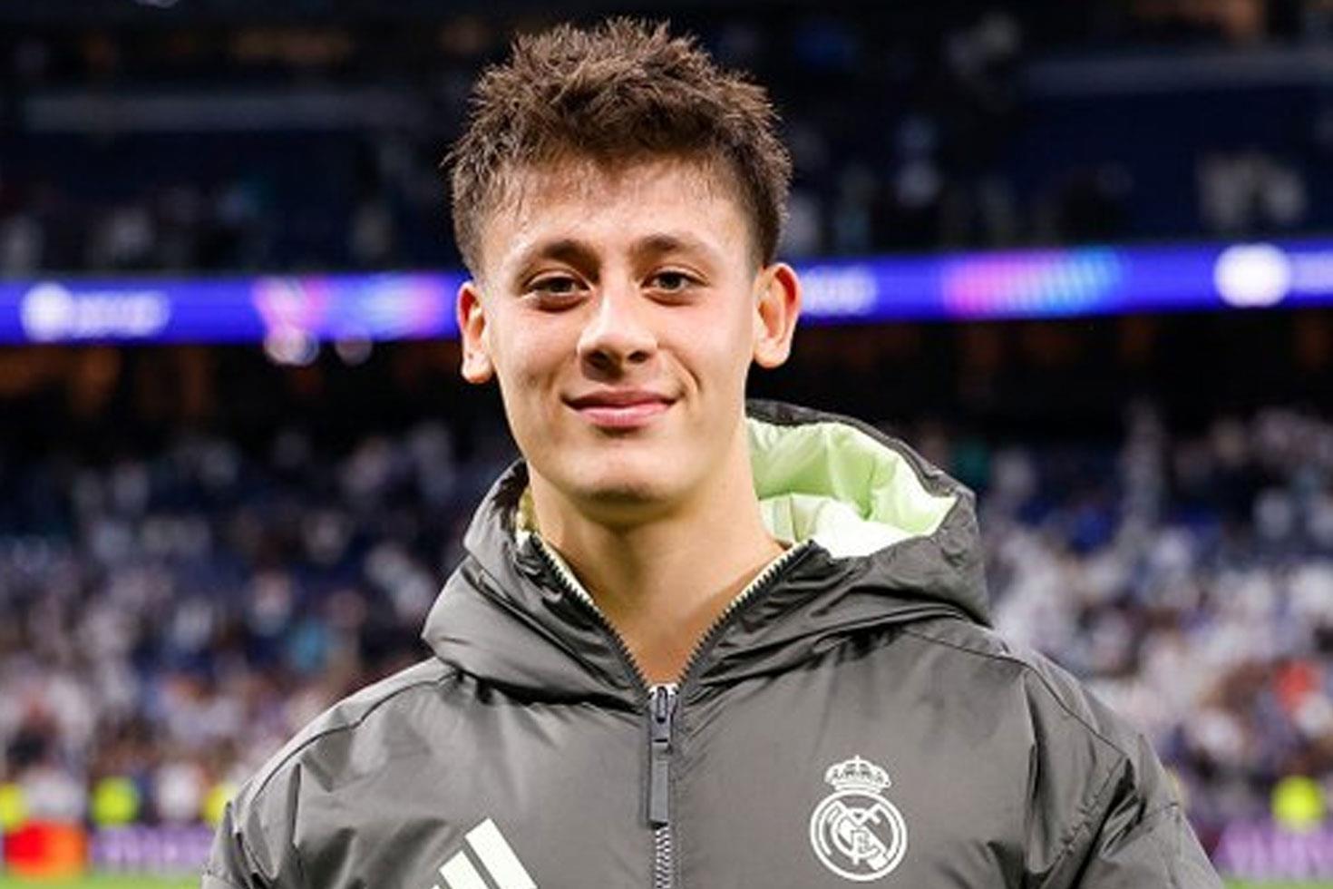 Real Madrid’in resmi sitesi Arda Güler’i öve öve bitiremedi