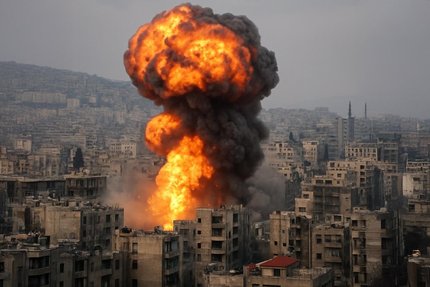 İsrail gece yarısı Suriye’yi vurdu