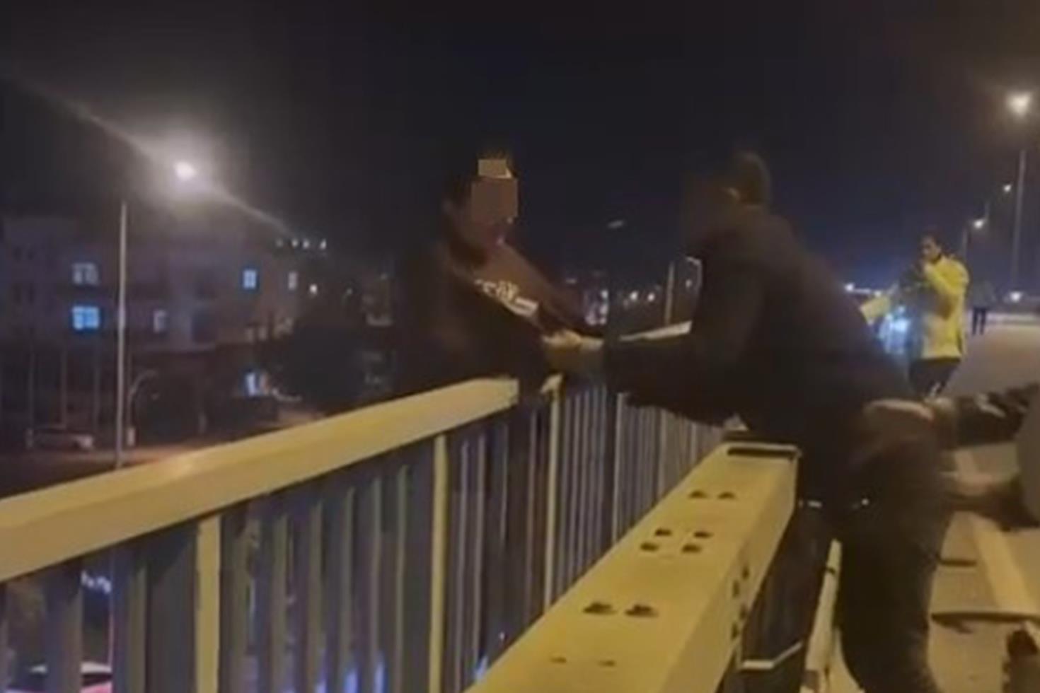 Polisin bir kadını ölümün ucundan aldığı olayda sözleriyle pes dedirten kişi gözaltına alındı