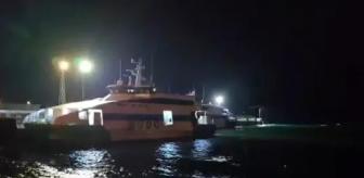 BUDO seferleri olumsuz hava koşulları nedeniyle iptal edildi