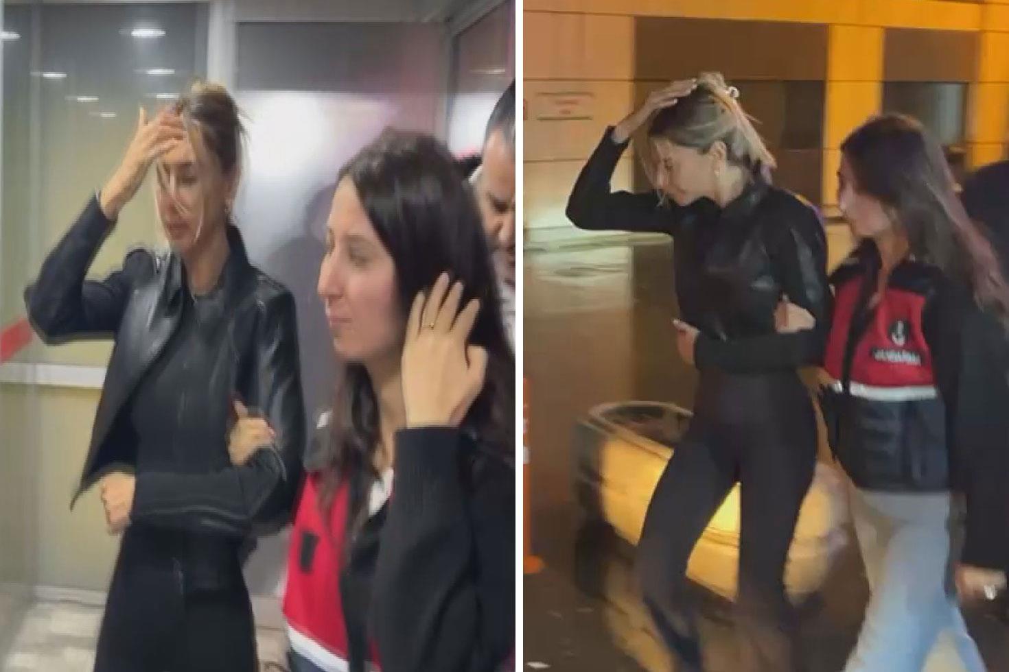 Gözaltına alınan Şeyma Subaşı’ndan ilk görüntü