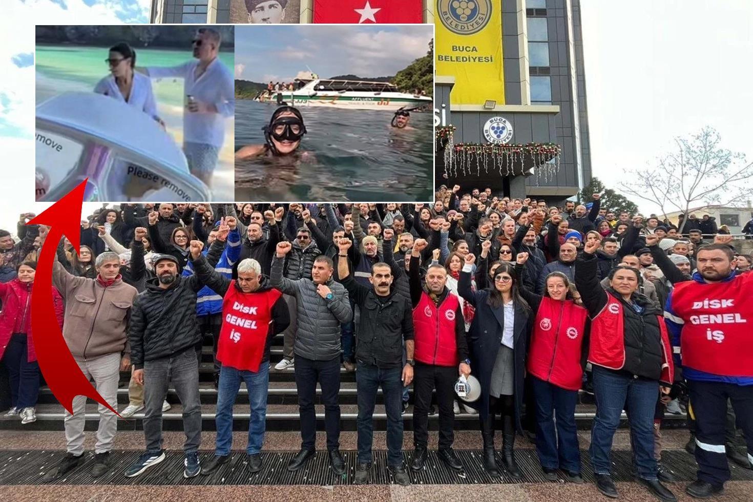 İşçilerin maaş alamadığı ilçede, belediye başkanı Tayland tatiline gitti