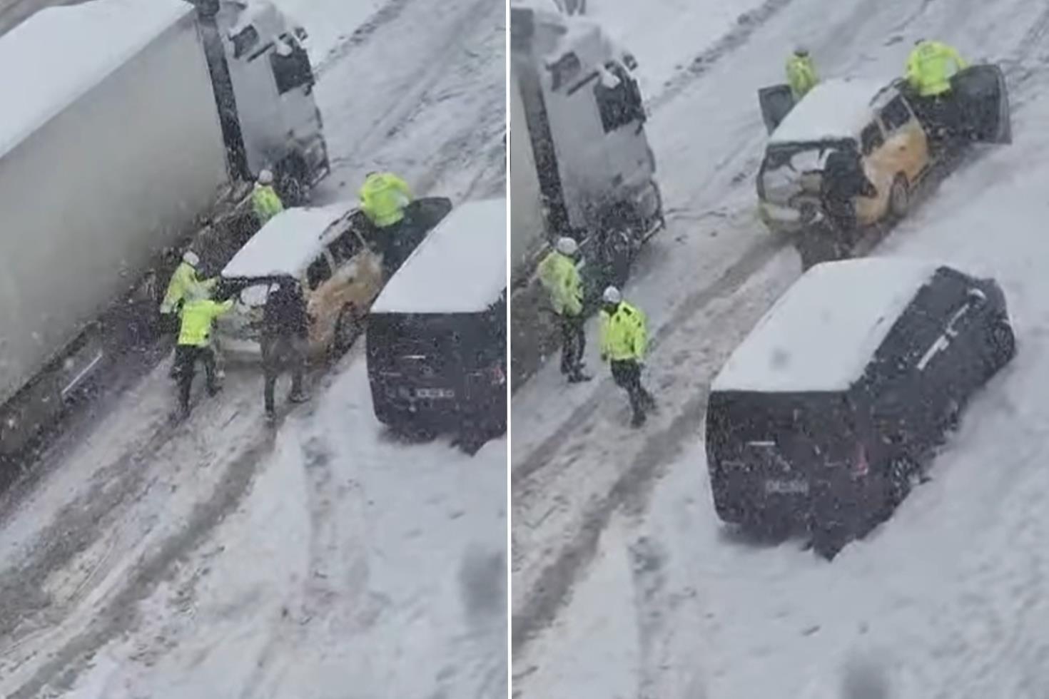 Mardin’de trafik polislerinden yürekleri ısıtan yardım