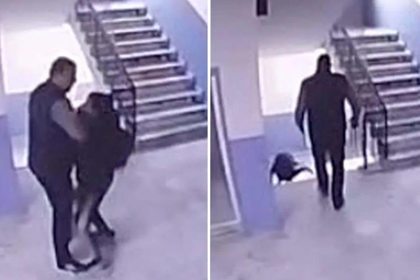 Otizmli öğrencisini merdivenden iten okul müdürüne tahliye