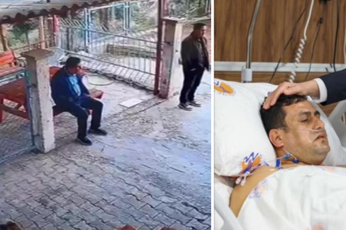 Mersin’de öğrencinin tüfekle yaraladığı okul müdürü tedavisinin ardından taburcu oldu