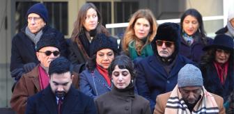 Yeni başkan eksi 13 derecede 40 bin kişinin önünde yemin etti