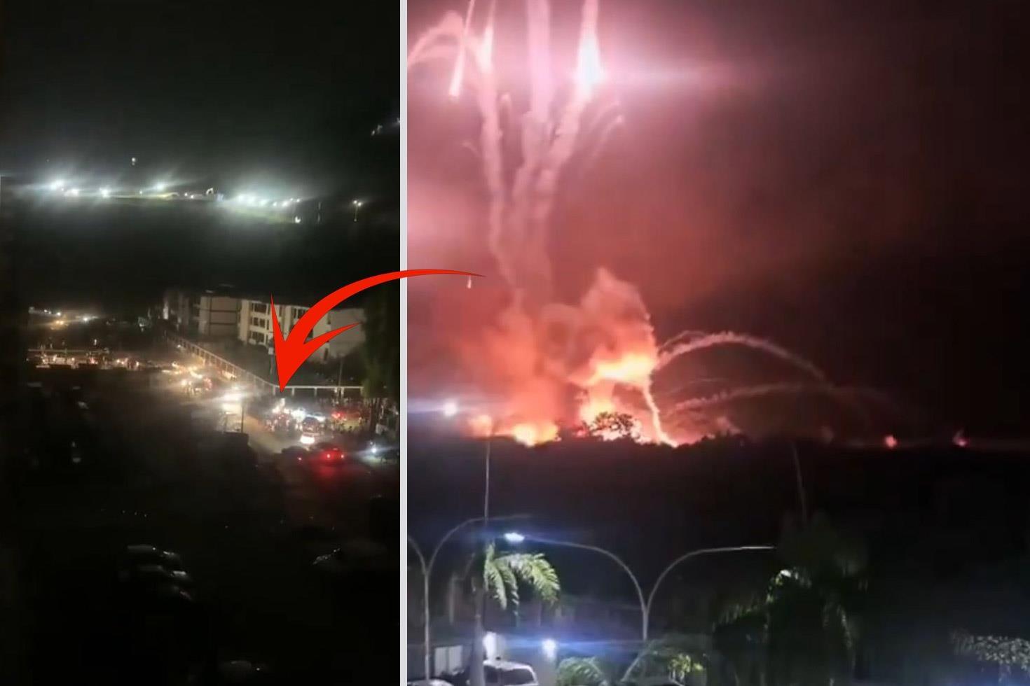 ABD, Venezuela’ya karadan da müdahaleye başladı halk başkenti terk ediyor