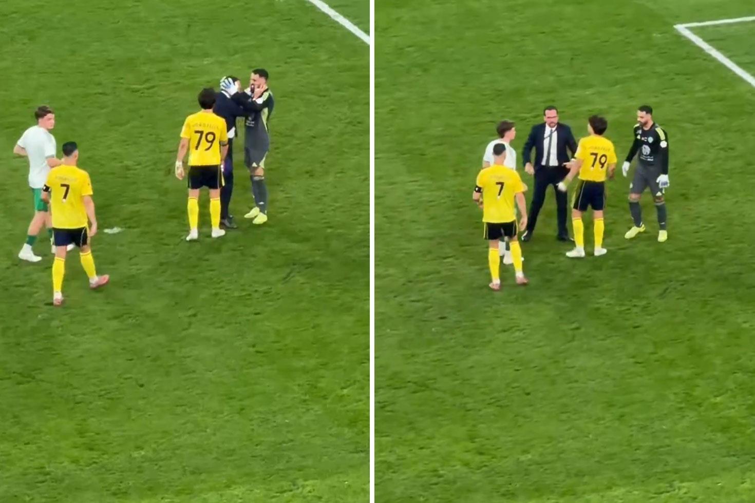 Merih Demiral’in gol attığı maçta ortalık karıştı