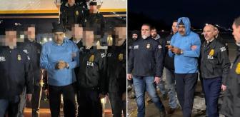 Maduro New York'a böyle getirildi! Görüntülerdeki detay dikkat çekti