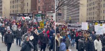 Maduro operasyonu sonrası ABD'de binlerce kişi soluğu sokakta aldı