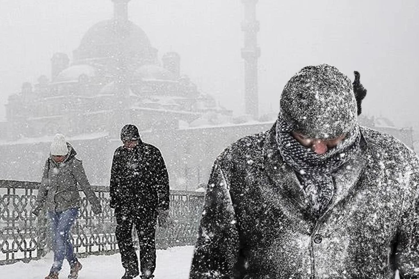 İstanbul’da hava bir anda değişecek Kar, fırtına ve sağanak geliyor