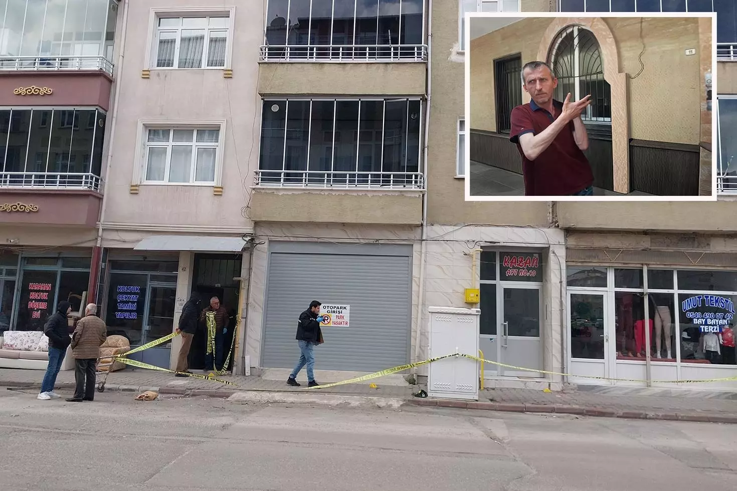Darbedilen kişi, apartman girişinde ölü bulundu