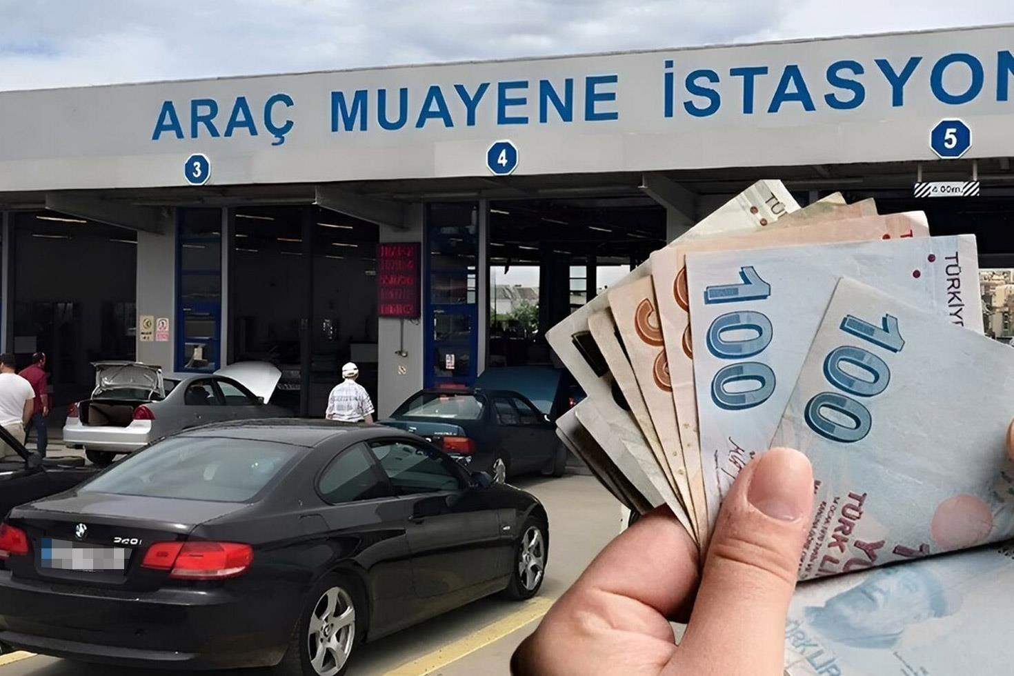Araç muayene ücretlerine okkalı zam Cezası da 2 bin 700 liraya yükseldi