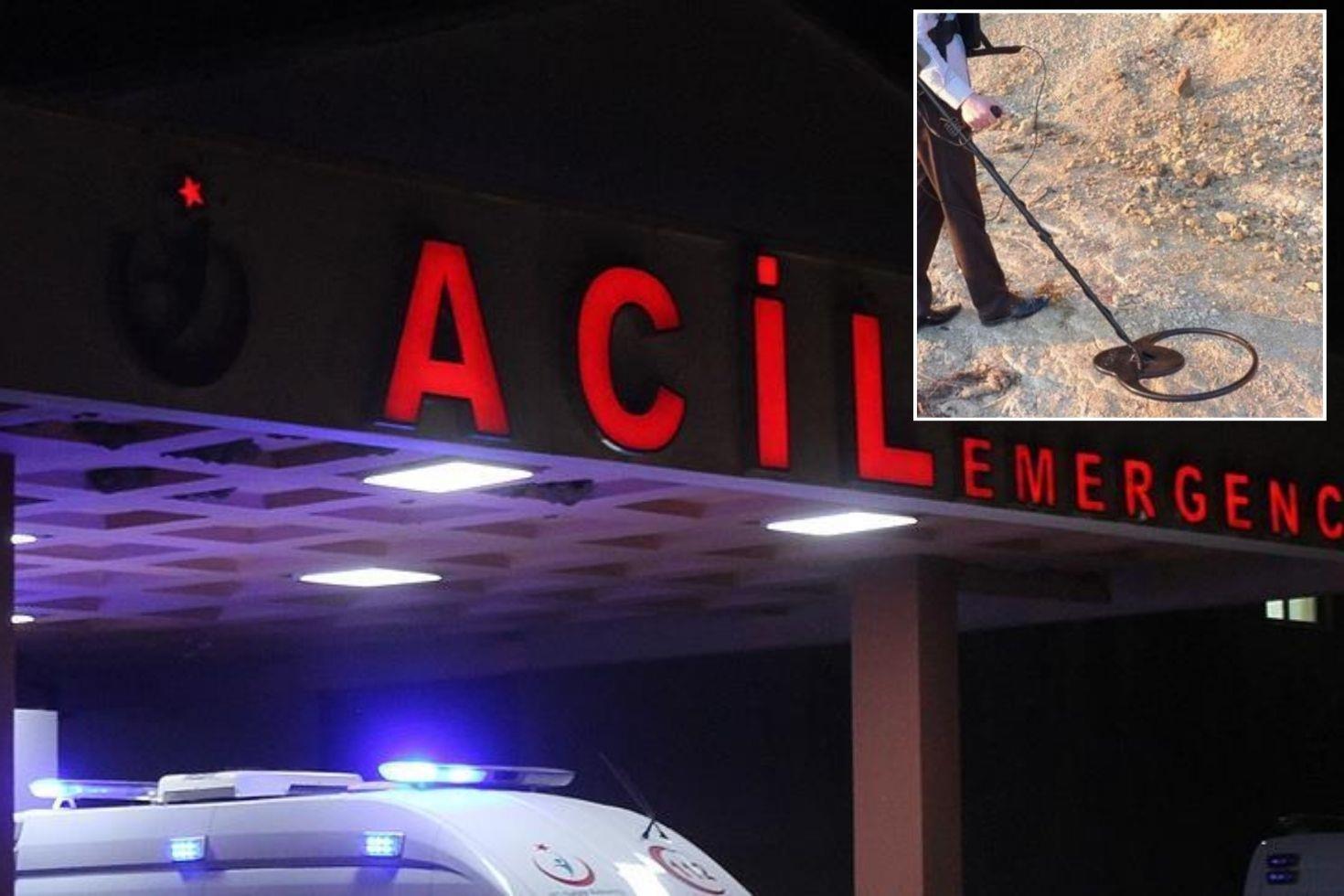 Define Ararken Patlayıcı İflağı: 2 Yaralı