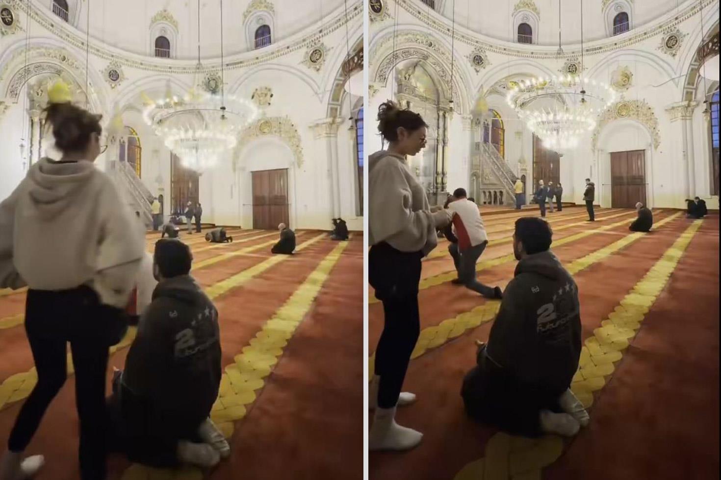 Görüntü Konya’daki bir camiden Videoyu izleyen herkes Bakan Yerlikaya’yı etiketledi