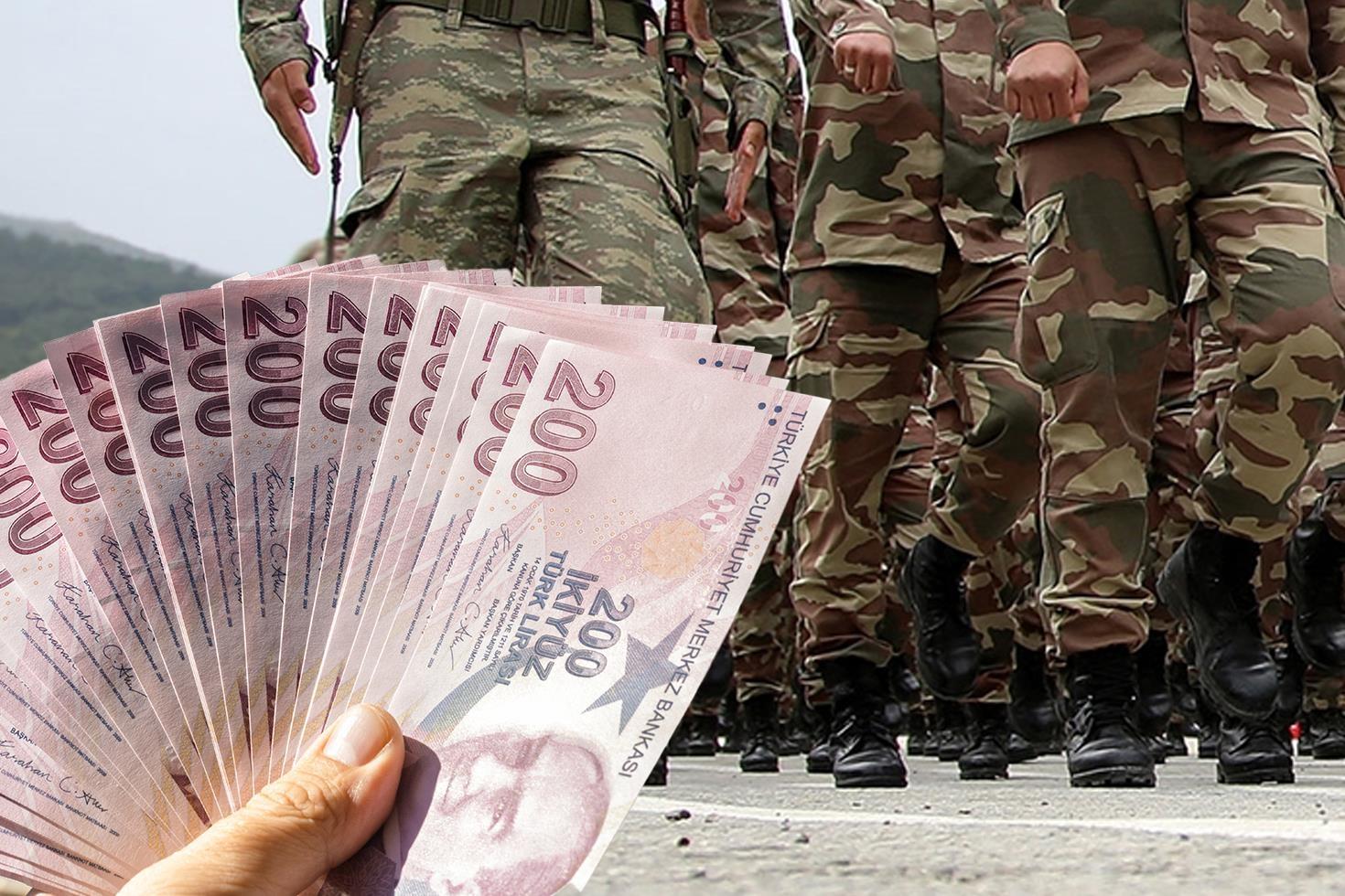 Bedelli askerlik ücreti 333 bin 89 TL oldu