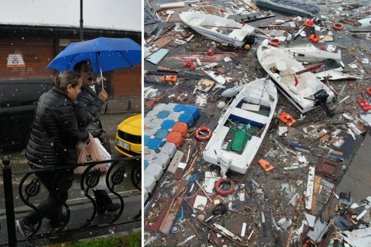 Bilanço belli oldu İşte kenti felç eden fırtanın yarattığı tahribat