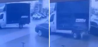 Fırtına oyuncakla oynar gibi oynadı! Dehşet anları kameralarda