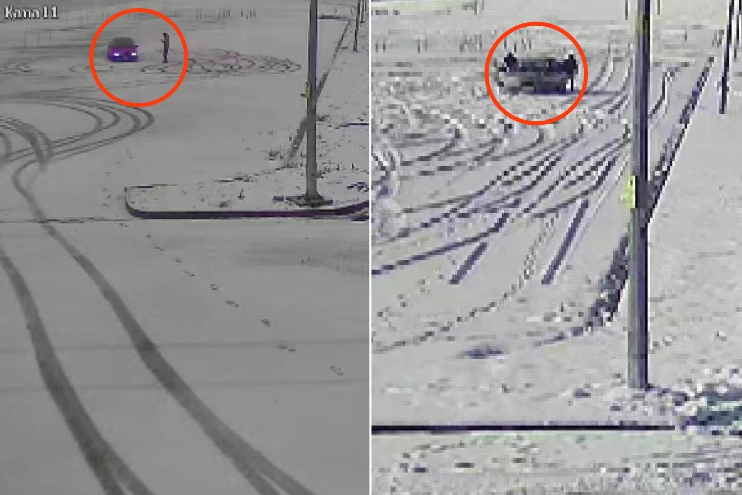 Sınav parkurunu drift alanına çevirdiler, eğlenceleri pahalıya patladı