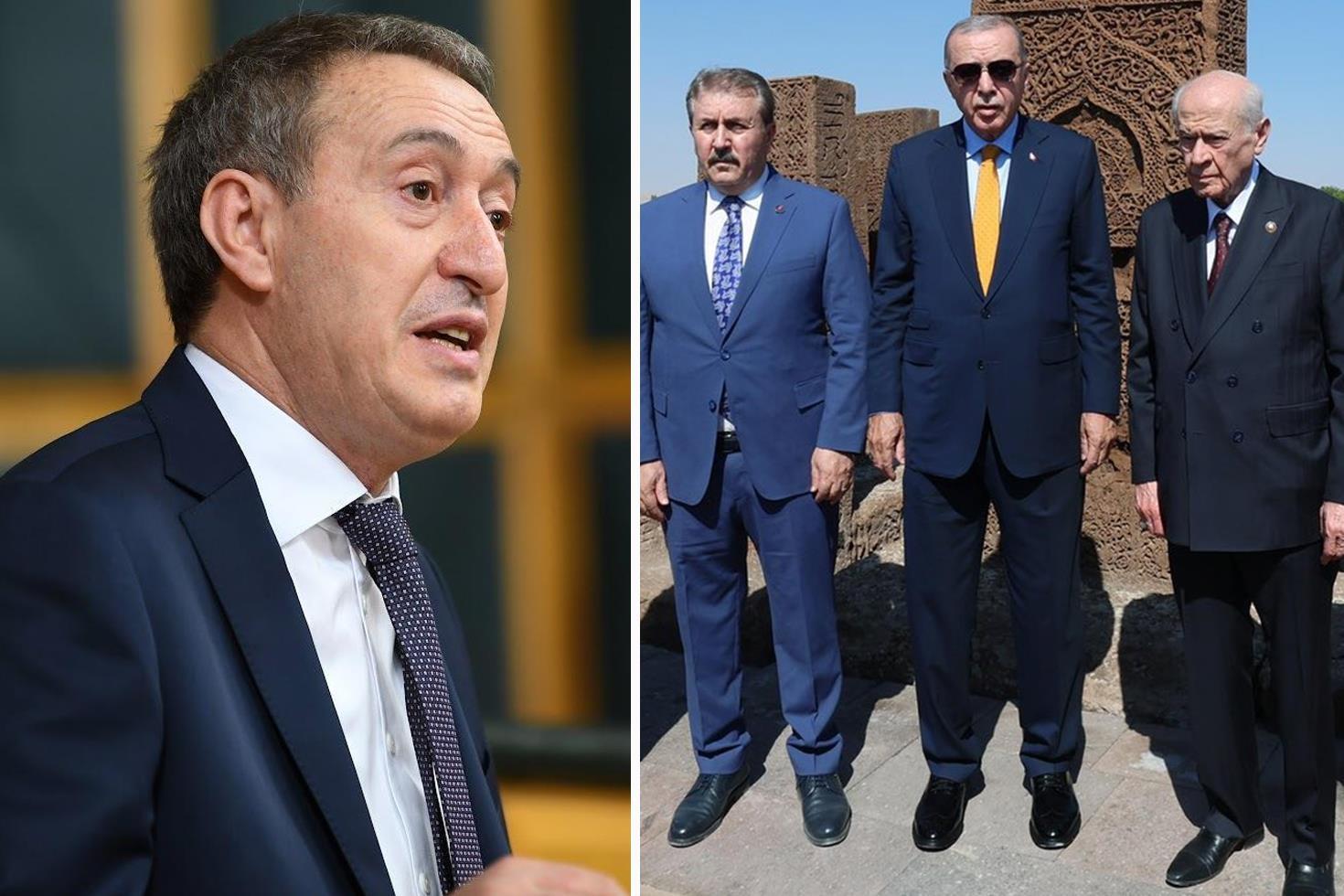 Destici’den Bakırhan’a sert tepki: Terör örgütü artığının yeri TBMM değildir.