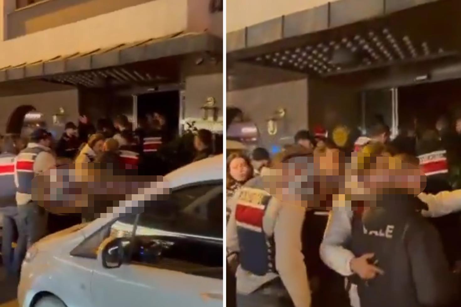 Uyuşturucu ve fuhuş skandalıyla gündeme gelen Bebek Otel’e jandarmadan baskın