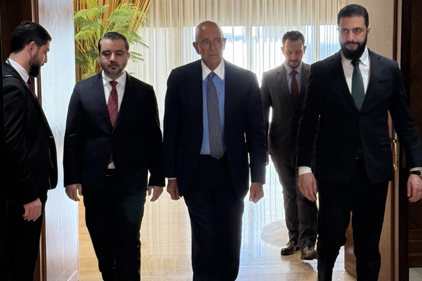 Tom Barrack, Şam’da Ahmed Şara ile görüştü