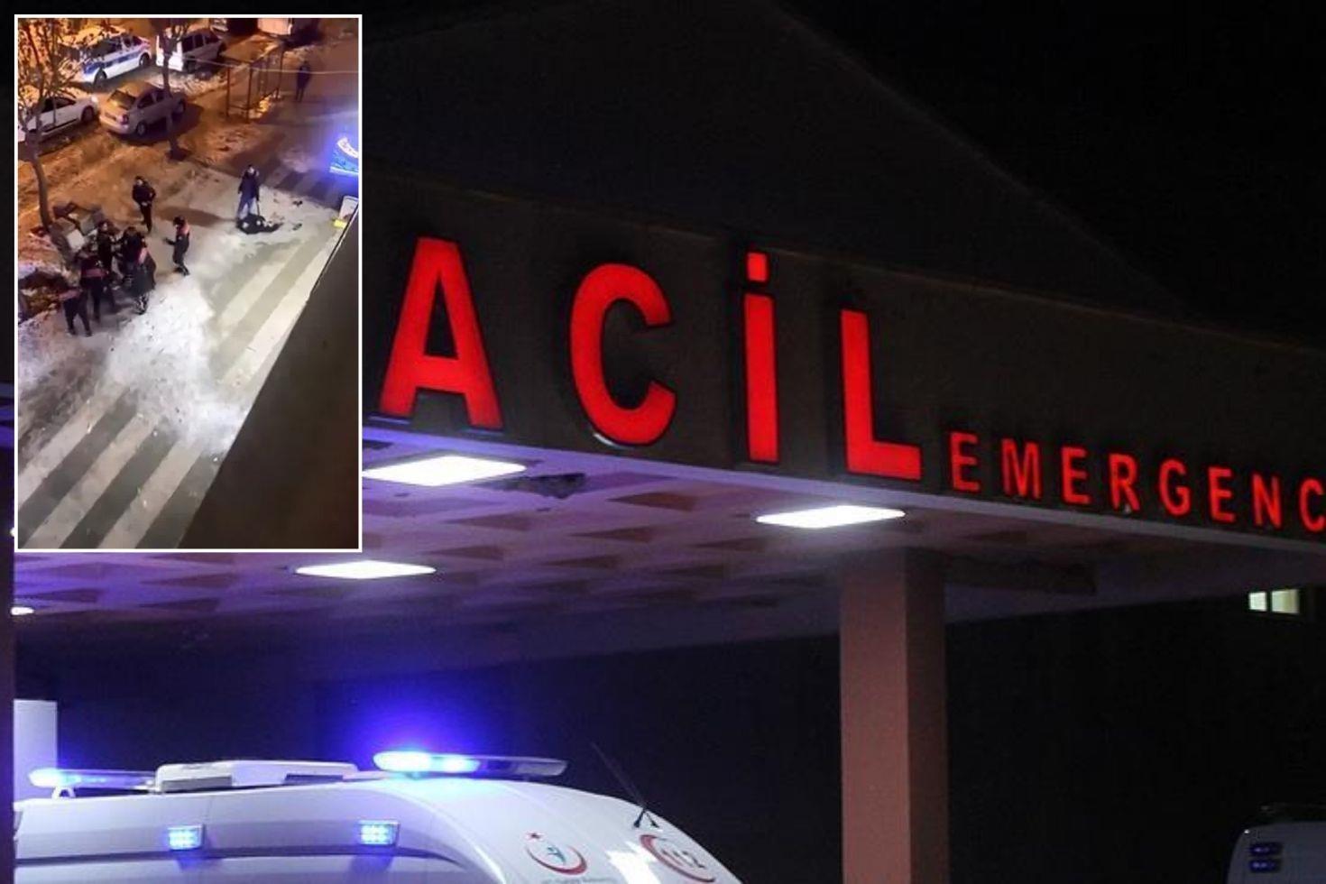 Silahla yaralayıp kaçtılar Polisler peşlerine düştü