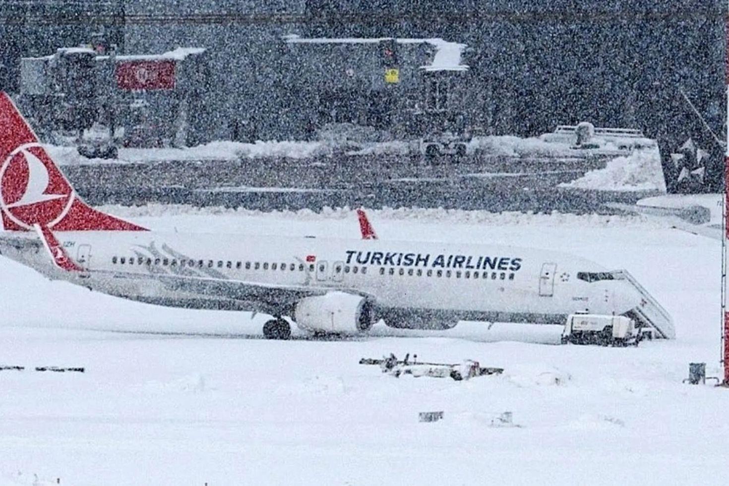 THY duyurdu Çok sayıda uçak seferi iptal edildi