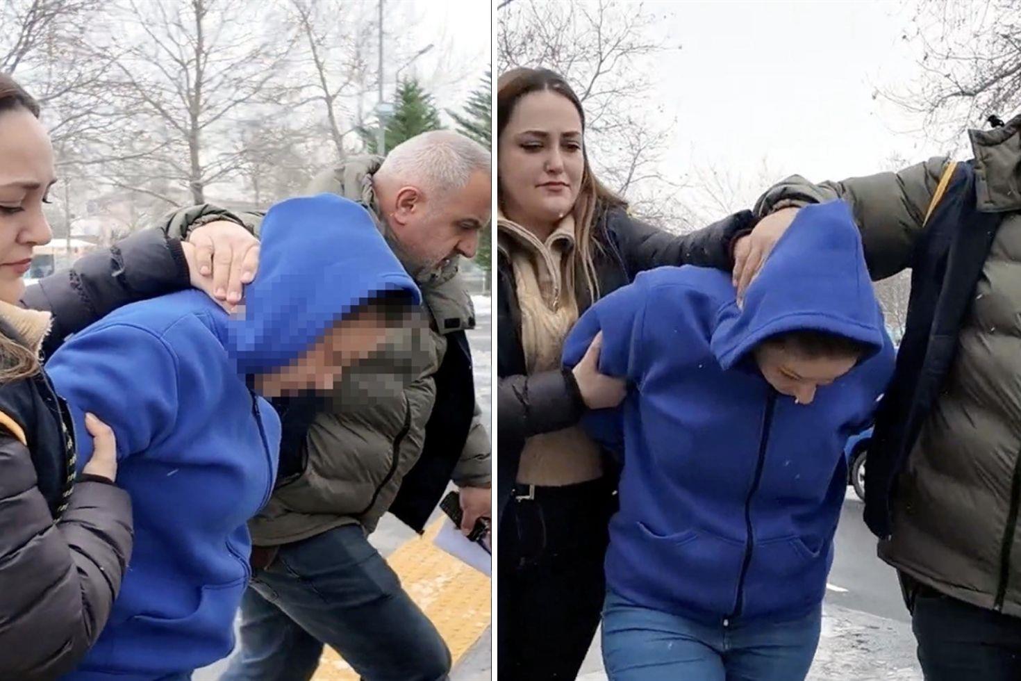 Teyzesini öldürüp, cesedini kolonya dökerek yakan cani tutuklandı