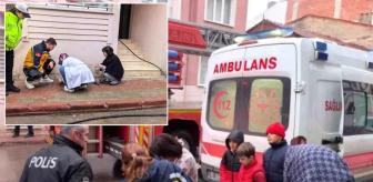 Yangında can pazarı! Gözyaşlarını tutamadı