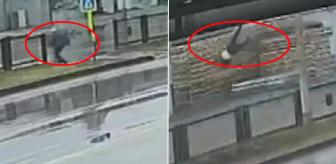 Yaşlı adamın kan donduran sonu kamerada