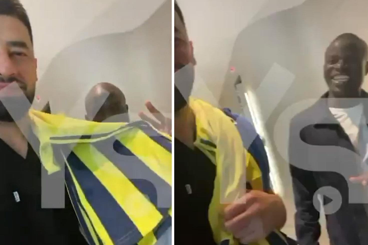 Fener taraftarını sevindiren görüntü ’’Transfer bitti’’ yorumları yapılıyor